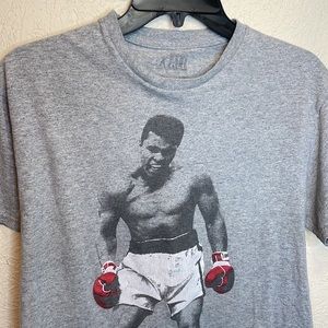 Ali Muhammad Ali Gray T-shirt